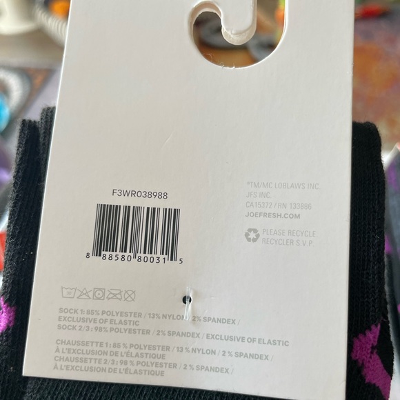 NWT - 3 packs of 3 different patterned Women’s Halloween Socks in each! - Picture 7 of 7